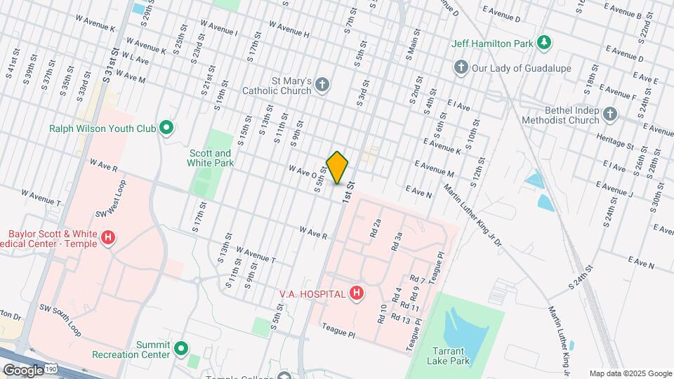 1505 S 3rd St Map and Location Details