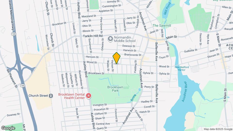 318 Wood St Map and Location Details