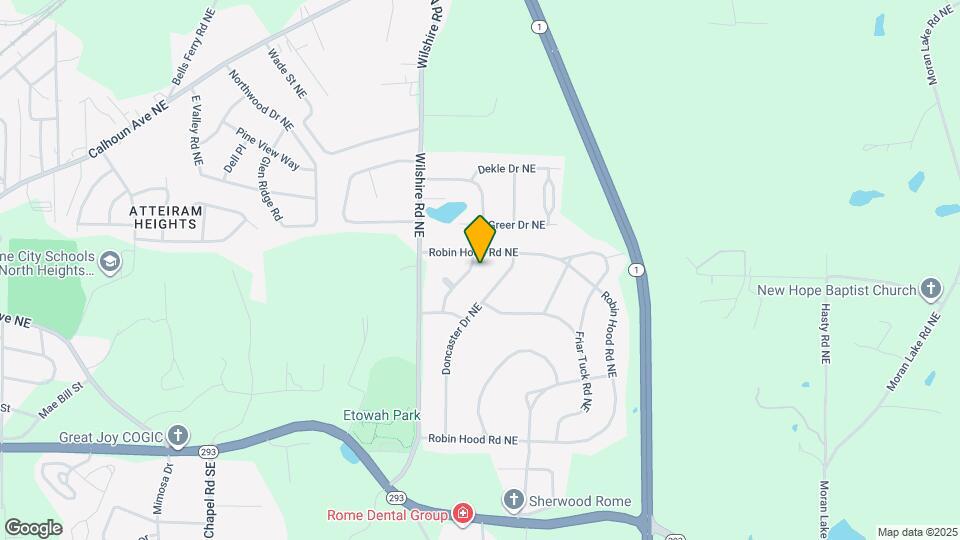 14 Nottingham Way NE Map and Location Details