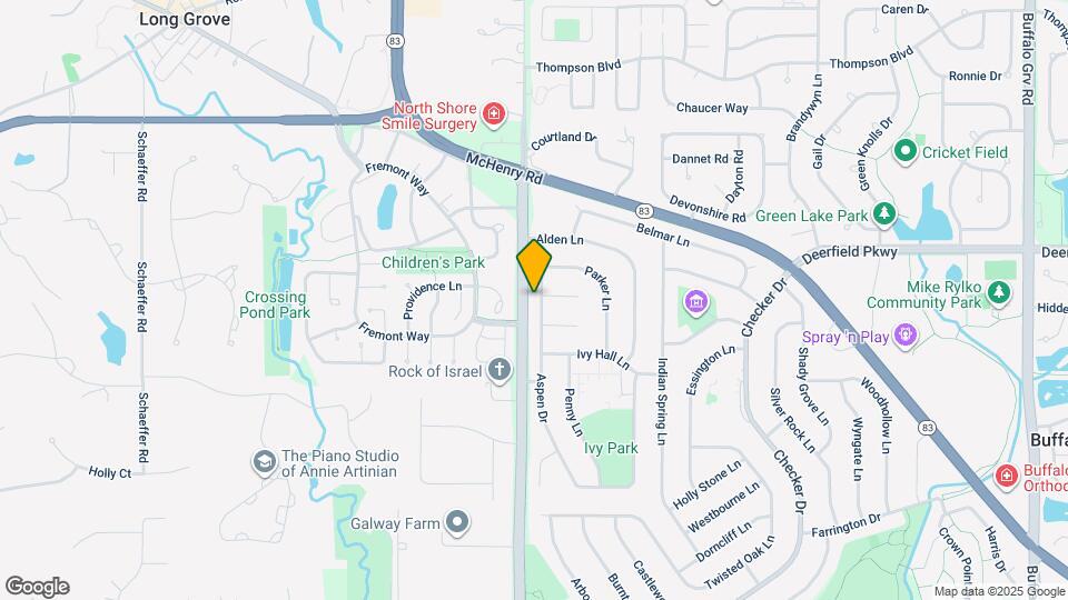 1011 Aspen Dr Map and Location Details