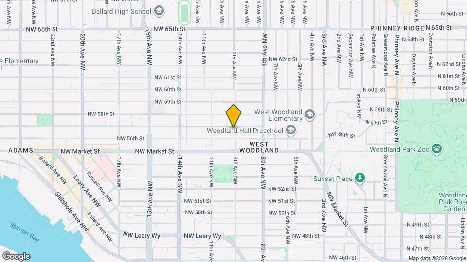 5615 9th Ave NW Map and Location Details