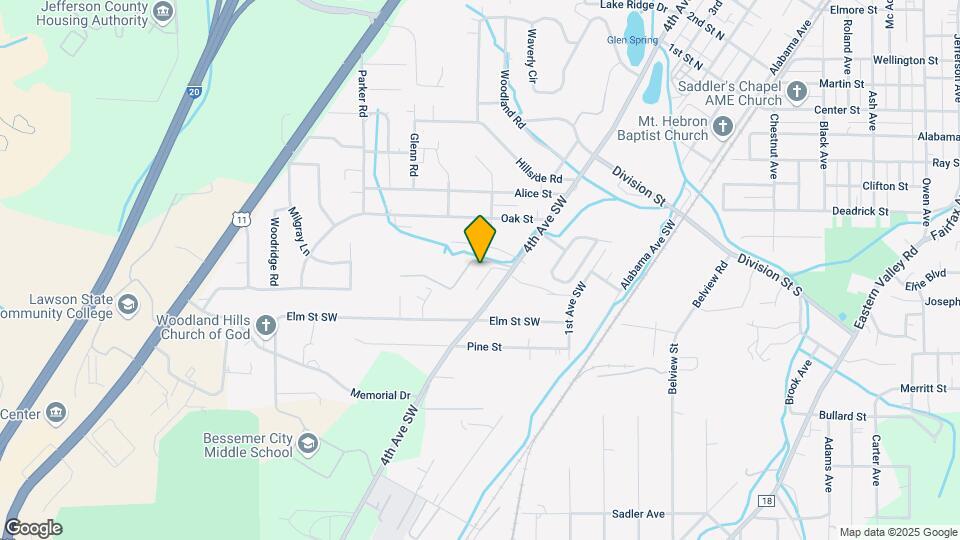 610 Pinedale Dr SW Map and Location Details