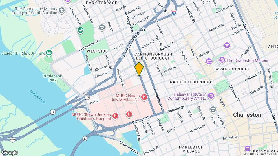 211 Ashley Ave Map and Location Details