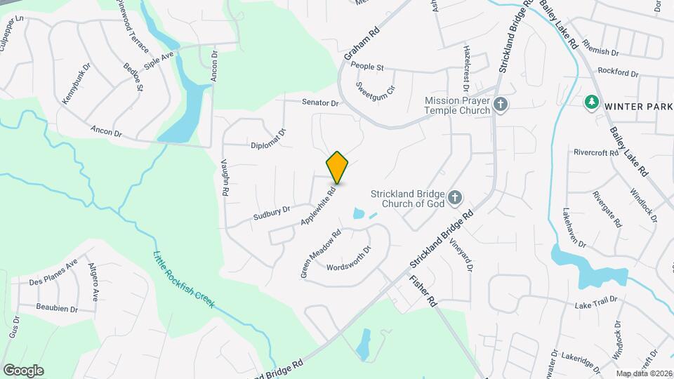 6431 Applewhite Rd Map and Location Details