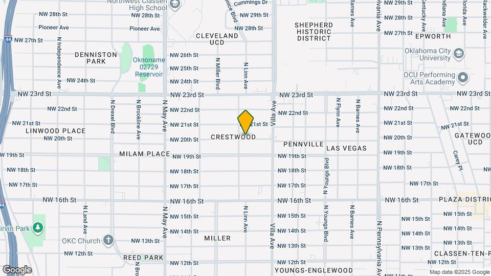 2549 NW 20th St Map and Location Details
