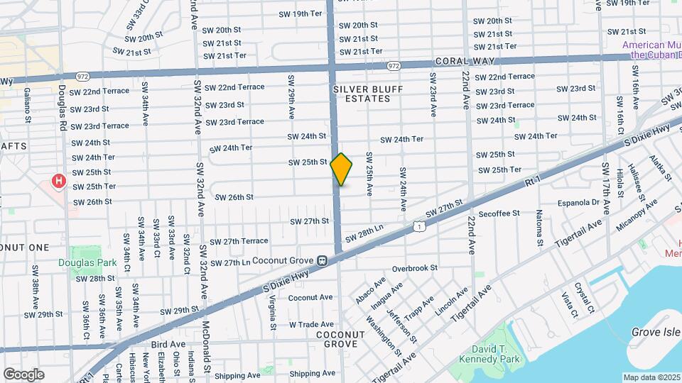 2575 SW 27th Ave Map and Location Details