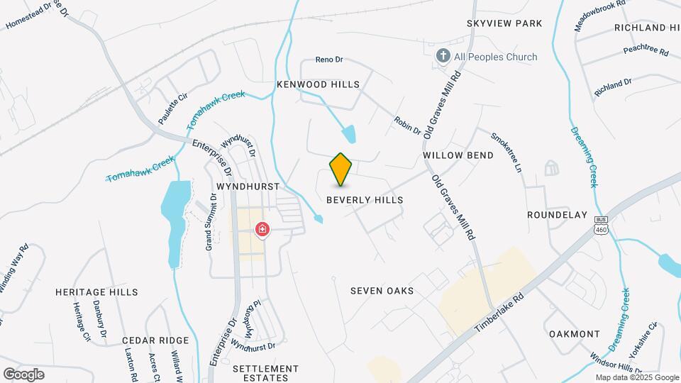 220 Pearson Dr, Unit 1 BR Private Walkout Map and Location Details