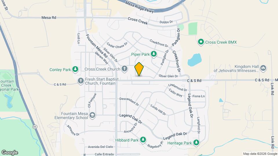 7331 Glenburn Dr Map and Location Details