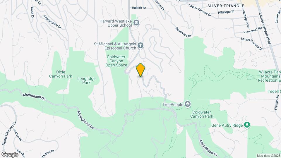 3210 Coldwater Canyon Ln Map and Location Details