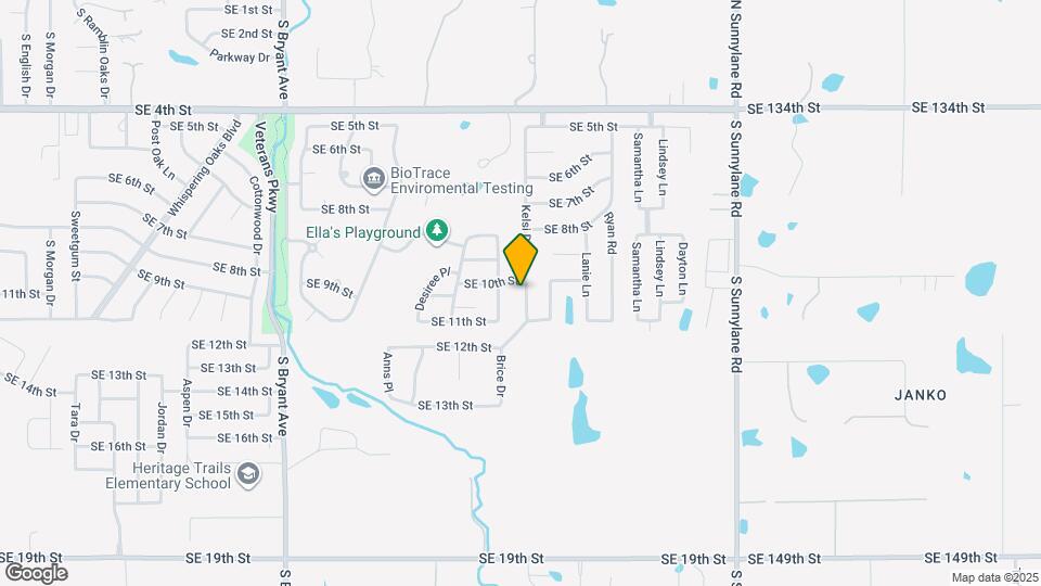 1105 Kelsi Dr Map and Location Details