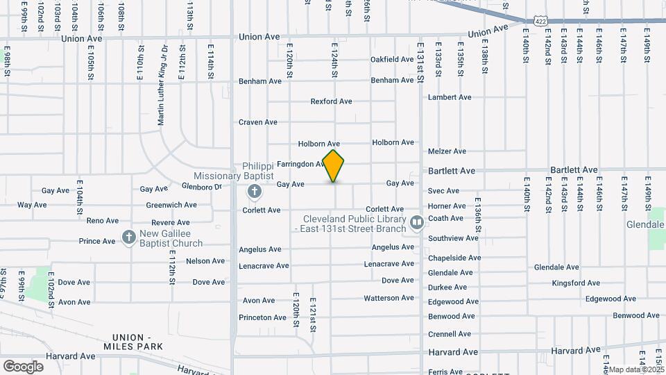 12316 Gay Ave Map and Location Details