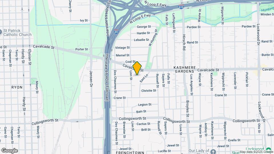 3402 Chickering St Map and Location Details