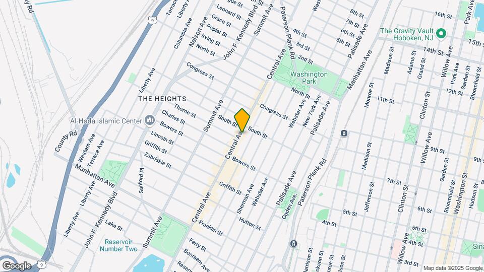 410 Central Ave Mapa y Detalles de la Ubicación
