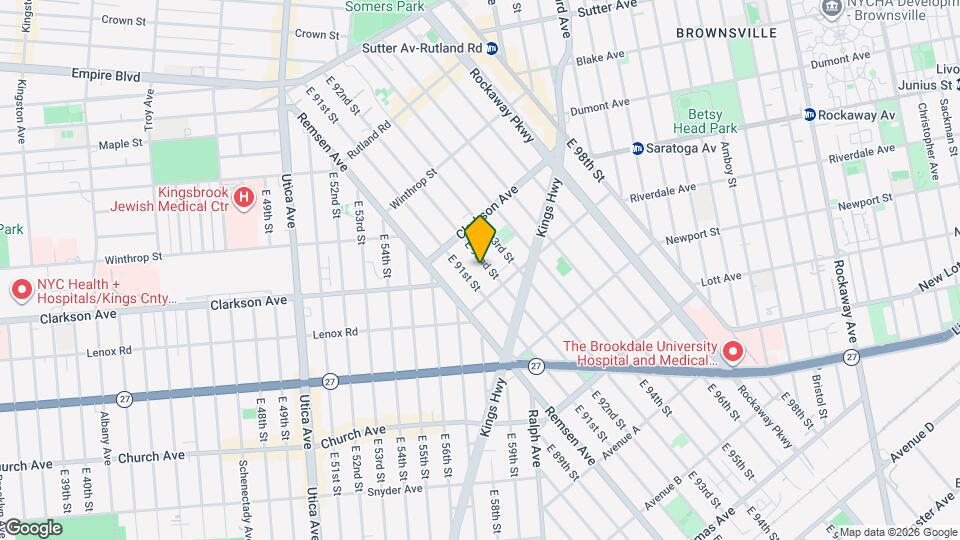 330 E 92nd St, Unit 2 Map and Location Details