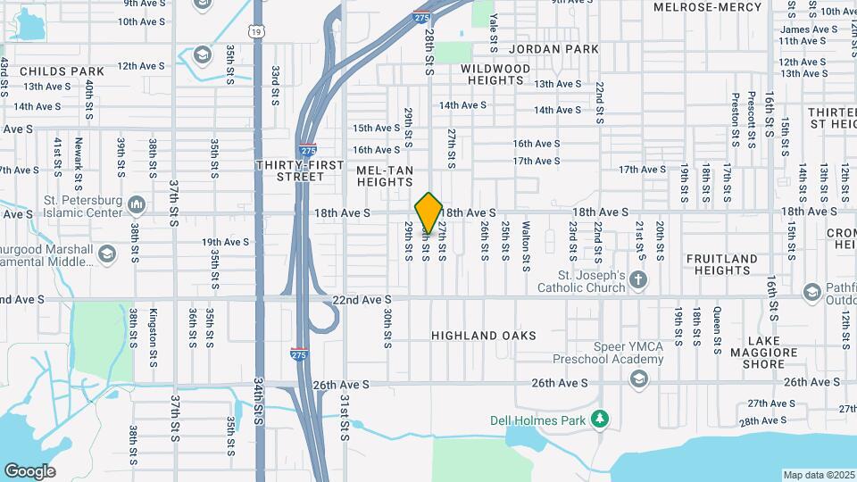 1910 28th St S Map and Location Details
