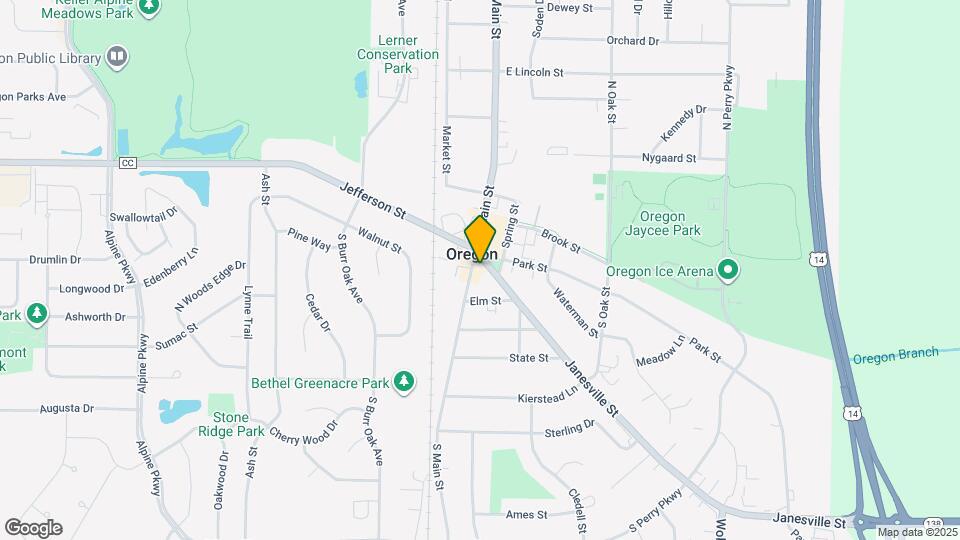 110 Janesville St, Unit #110 Map and Location Details