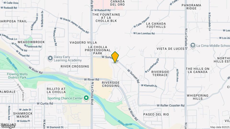 5541 N Silver Stream Way Map and Location Details