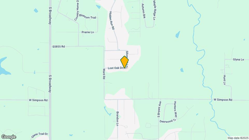 1060 Lost Oak Dr Map and Location Details