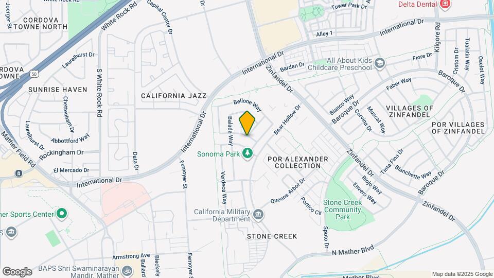 10764 Bouchet Way Map and Location Details