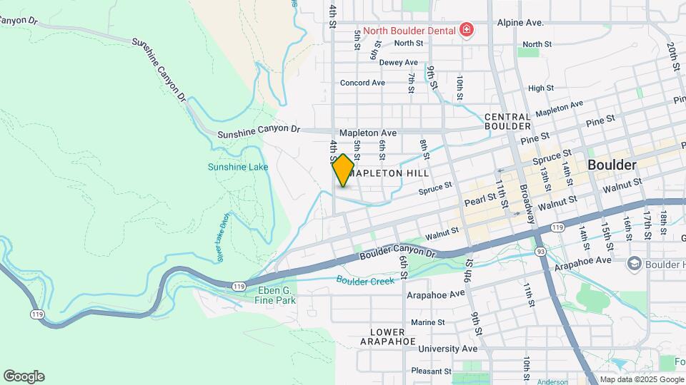 421 Mountain View Rd Map and Location Details