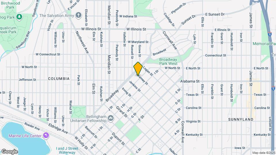 2323 J St Map and Location Details