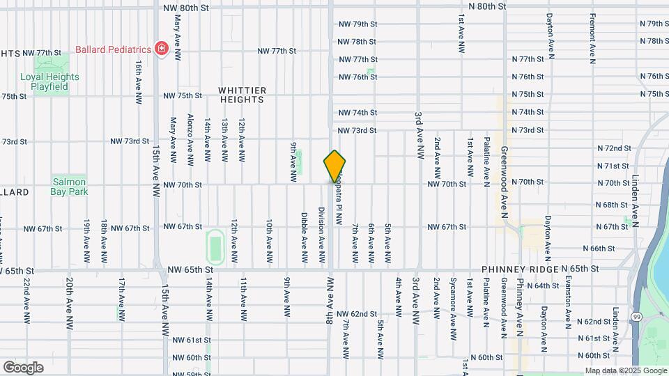 755 70th St Map and Location Details
