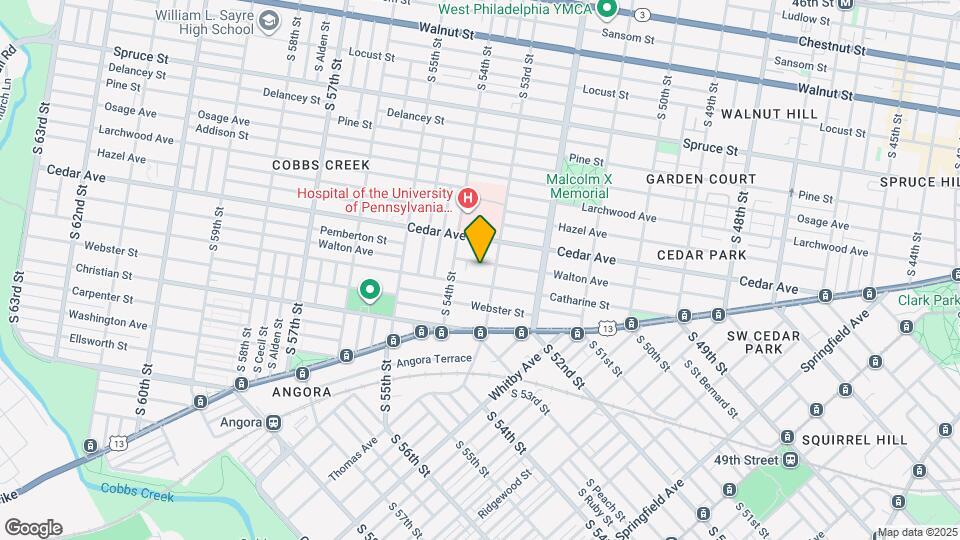 5318 Walton Ave Map and Location Details