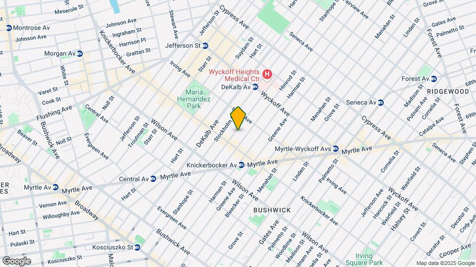 232 Stanhope Street Map and Location Details
