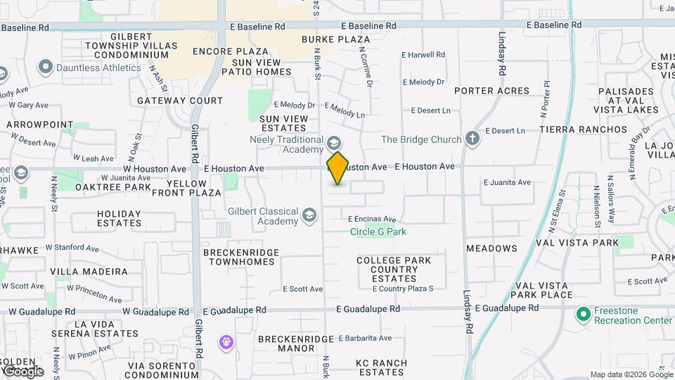 440 E San Pedro Ave Map and Location Details