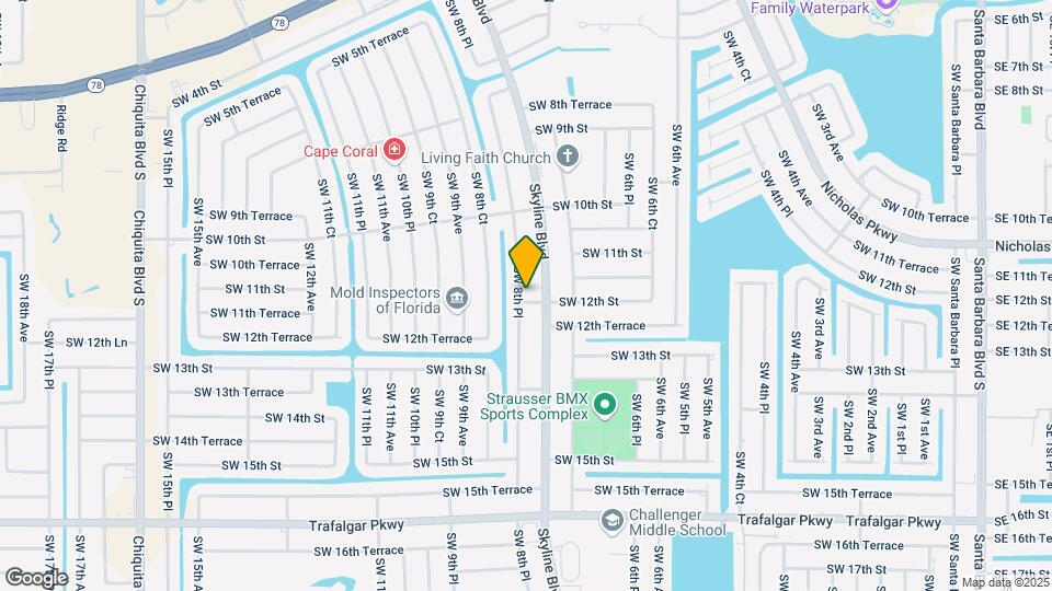 1123 SW 8th Pl Map and Location Details