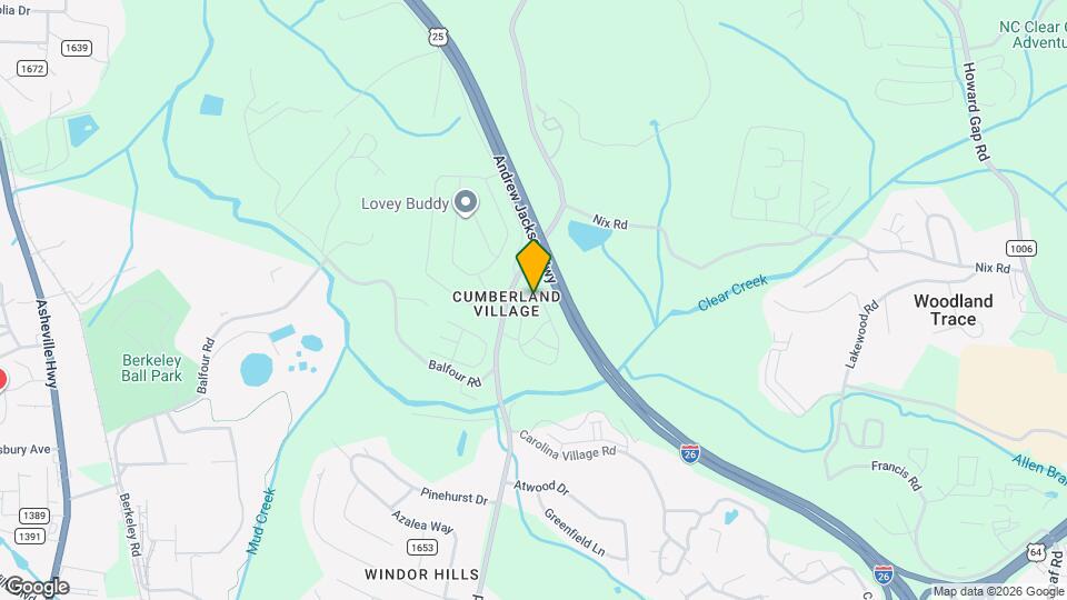 377 Creekview Rd Map and Location Details