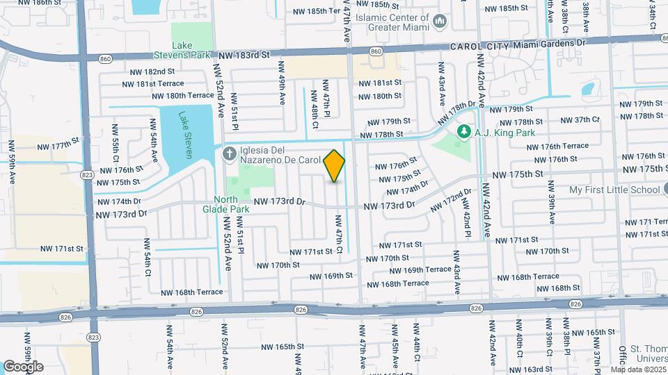 17420 NW 47th Ct Map and Location Details