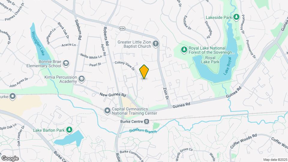 5515 Cheshire Meadows Way Mapa y Detalles de la Ubicación