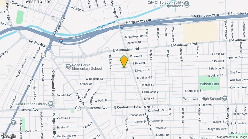 59 E Hudson St Map and Location Details