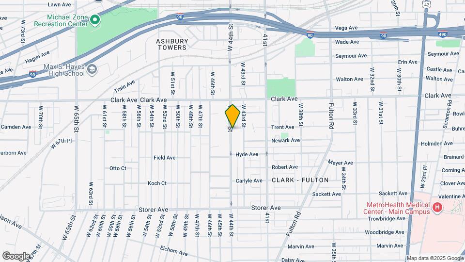 4325 Trent Ave Map and Location Details