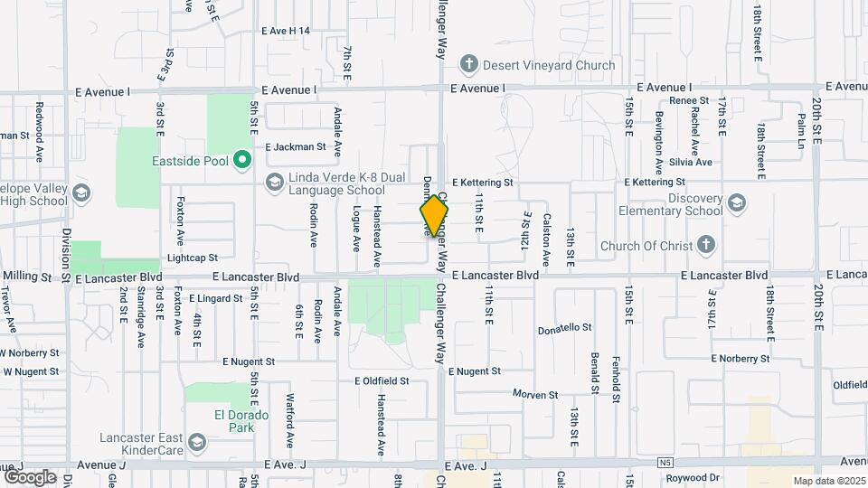 44824 Denmore Ave Map and Location Details