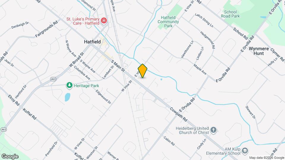 529 S Main St Map and Location Details