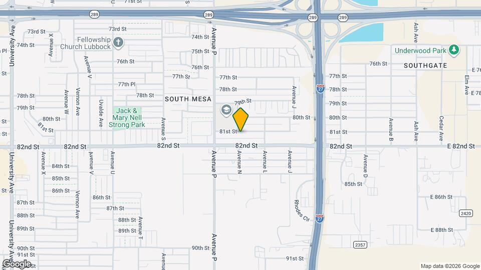1323 81st St Map and Location Details
