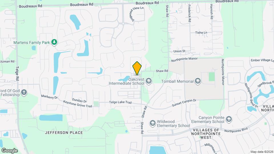 14918 Terra Grande Ln Mapa y Detalles de la Ubicación