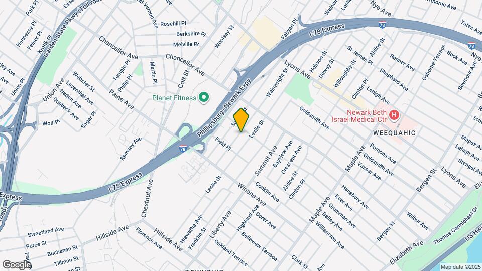 352 Wainwright St Map and Location Details