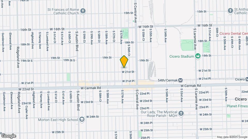 1931 S 57th Ave Map and Location Details