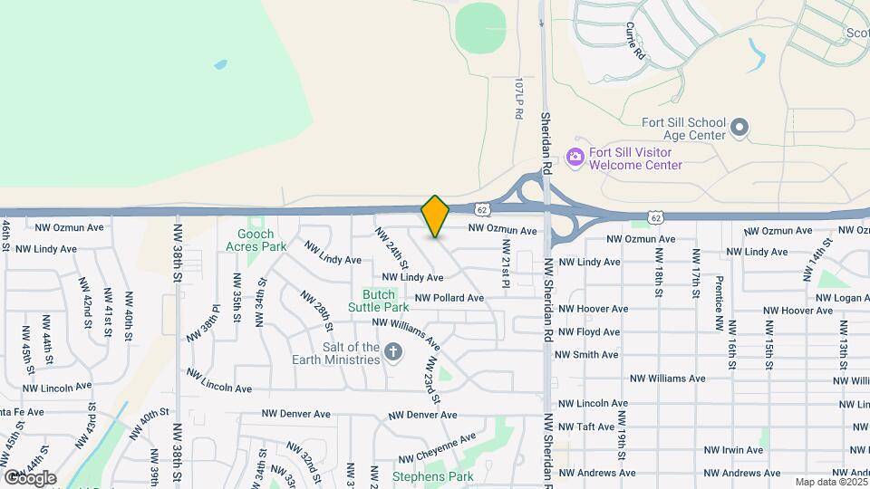 2816 NW 22nd St Map and Location Details