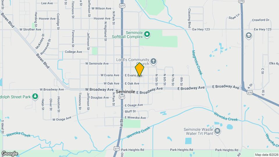 326 N Main St Map and Location Details