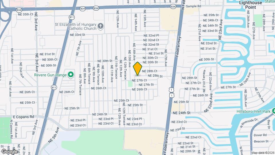 1382 NE 28th St Map and Location Details