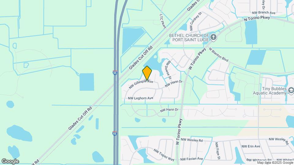 5838 NW Gillespie Ave Map and Location Details