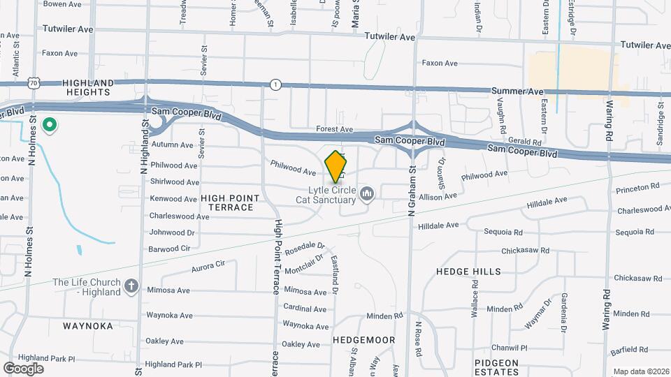 453 Lytle St Map and Location Details
