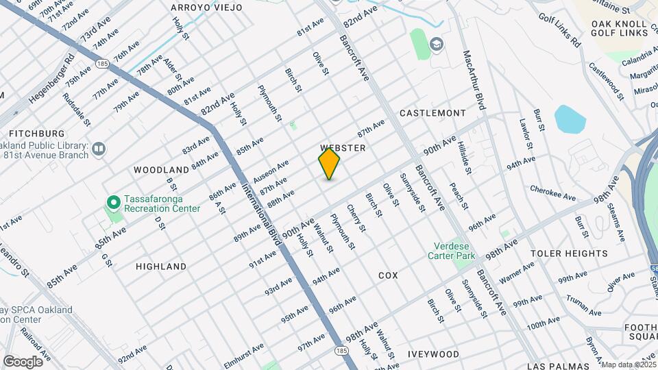 1725 89th Ave Map and Location Details