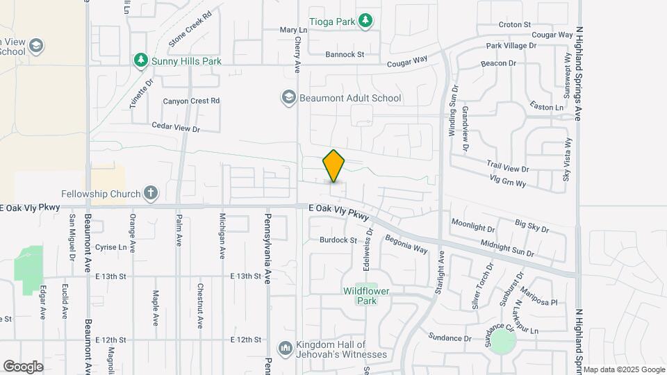 1434 Bittersweet Dr Map and Location Details