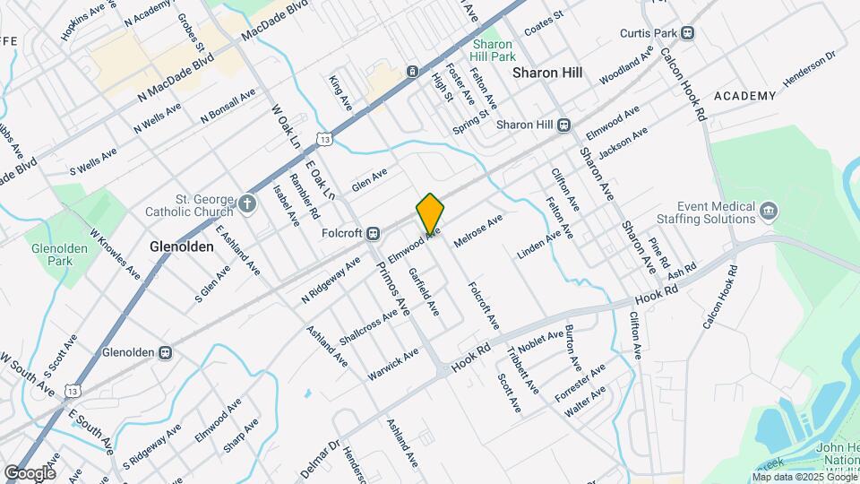 Folcroft Courts Apartments Map and Location Details