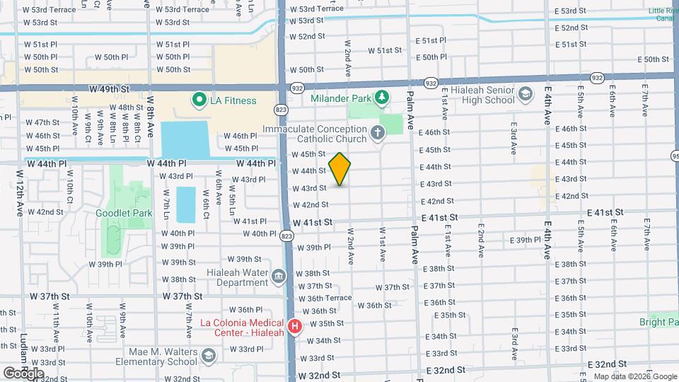 232 W 43rd St, Unit Studio Map and Location Details